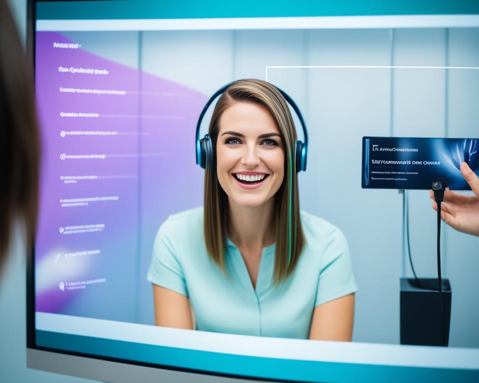Using virtual hair cutting simulator
